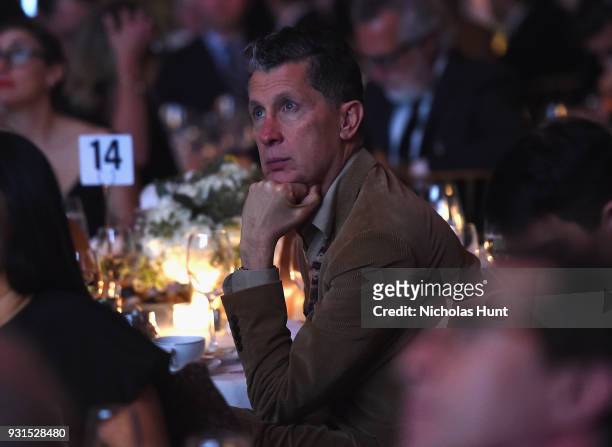 Editor of W Magazine Stefano Tonchi attends the Ellie Awards 2018 on March 13, 2018 in New York City.