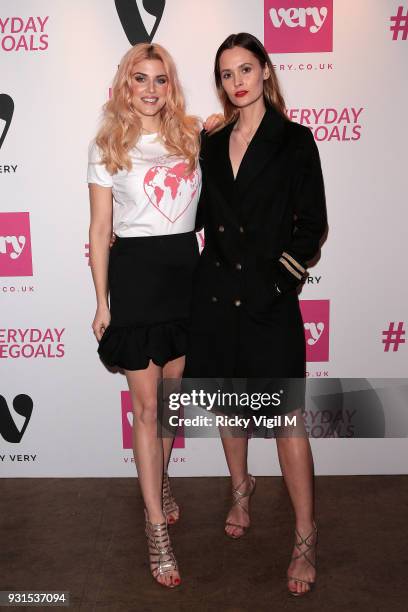 Charlotte De Carle and Ashley James seen attending Very.co.uk: #Everydaylifegoals - launch party to celebrate the launch of Very's new campain on...