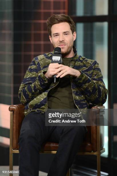 Ben Rappaport visits Build to discuss the TV show "For The People" at Build Studio on March 13, 2018 in New York City.