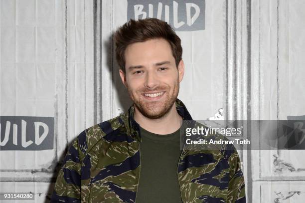 Ben Rappaport visits Build to discuss the TV show "For The People" at Build Studio on March 13, 2018 in New York City.