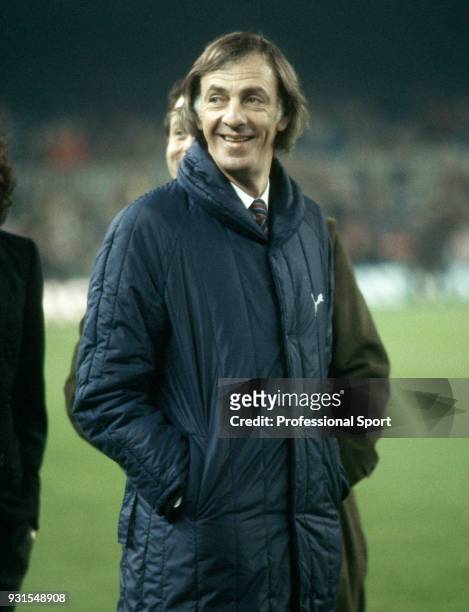 Barcelona coach César Luis Menotti, circa 1984.