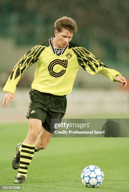 Stefan Reuter of Borussia Dortmund in action, circa 1995.