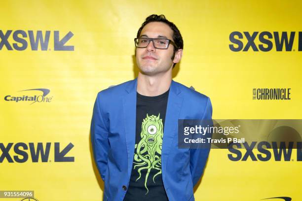 Eric Kohn attends SXSW at Austin Convention Center on March 13, 2018 in Austin, Texas.