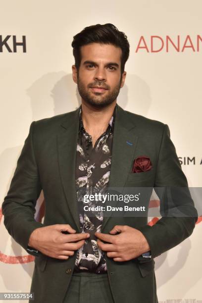 Adnan Malik attends the UK Premiere of "Cake" at the Vue West End on March 13, 2018 in London, England.