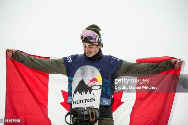 Mark McMorris of Canada during Men's Slopestyle Finals of the 2018 Burton U.S. Open on March 9, 2018 in Vail, Colorado.