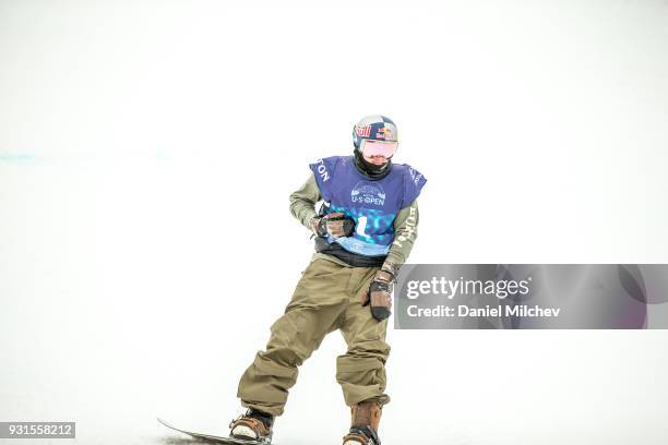 Mark McMorris of Canada during Men's Slopestyle Finals of the 2018 Burton U.S. Open on March 9, 2018 in Vail, Colorado.