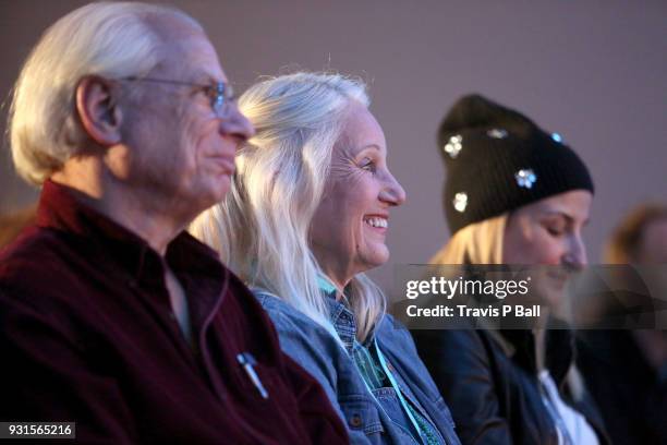 Leslie Carole attends A Conversation with Ethan Hawke during SXSW at Austin Convention Center on March 13, 2018 in Austin, Texas.