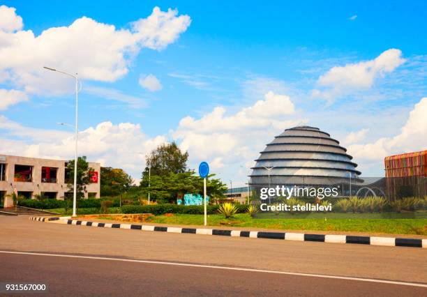kigali convention center, rwanda - kigali stock pictures, royalty-free photos & images