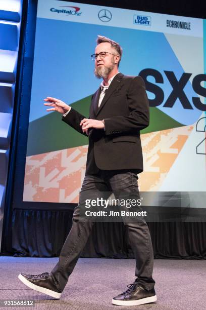 Strangeworks founder & CEO whurley speaks during his SXSW Convergence Keynote session "The Endless Impossibilities of Quantum Computing" on March 13,...