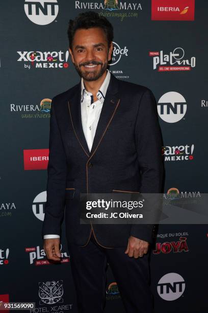 Actor Eugenio Derbez attends the 5th Annual Premios PLATINO Of Iberoamerican Cinema Nominations Announcement at Hollywood Roosevelt Hotel on March...