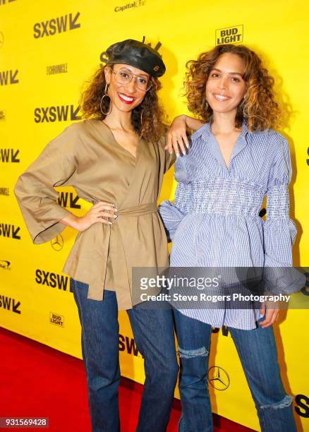 Elaine Welteroth and Cleo Wade attend TRIBE BUILDING 2.0: Engaging a Conscious Community Online & IRL during SXSW at Austin Convention Center on...