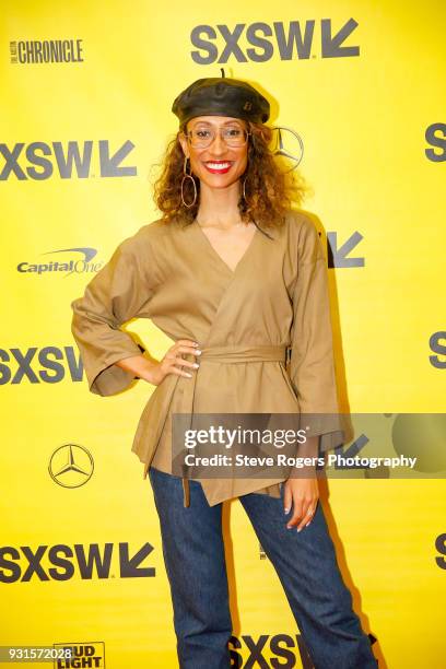 Elaine Welteroth attends TRIBE BUILDING 2.0: Engaging a Conscious Community Online & IRL during SXSW at Austin Convention Center on March 13, 2018 in...