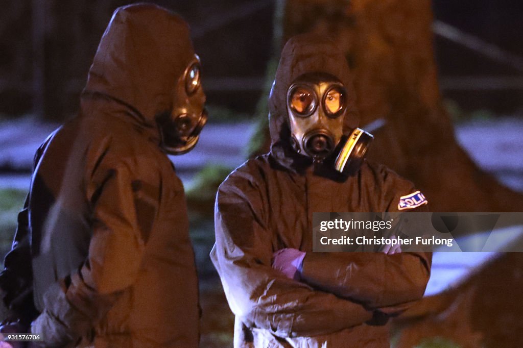 Investigations Continue At The Scene Of Salisbury Spy Poisoning