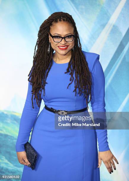Ava Duvernay attends the European Premiere of 'A Wrinkle In Time' at BFI IMAX on March 13, 2018 in London, England.