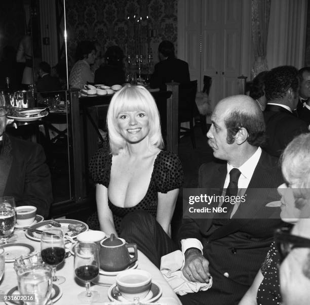 10th Anniversary Party" -- Pictured: The Tonight Show's Carol Wayne and husband photographer Barry Feinstein during the 'Tonight Show Starring Johnny...