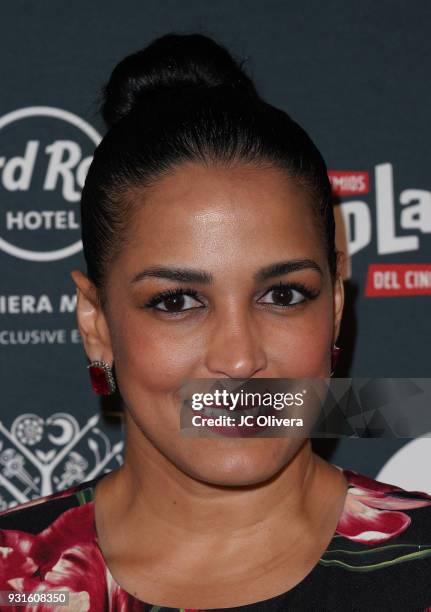 Actor Celines Toribio attends the 5th Annual Premios PLATINO Of Iberoamerican Cinema Nominations Announcement at Hollywood Roosevelt Hotel on March...
