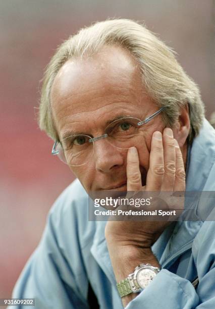 Coach of Lazio, Sven-Göran Eriksson, circa 2000.