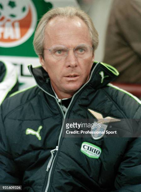 Coach of Lazio, Sven-Göran Eriksson, circa 1998.