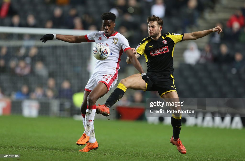 Milton Keynes Dons v Rotherham United - Sky Bet League One