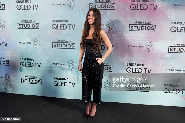 Cristina Pedroche attends the Atresmedia Studios photocall at the Barcelo Theater on March 13, 2018 in Madrid, Spain.