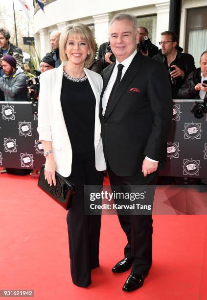 Ruth Langsford and Eammon Holmes attend the TRIC Awards 2018 held at the Grosvenor House Hotel on March 13, 2018 in London, England.