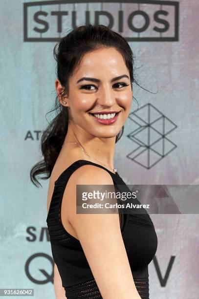 Jana Perez attends the Atresmedia Studios photocall at the Barcelo Theater on March 13, 2018 in Madrid, Spain.