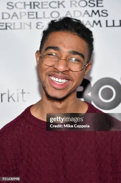 Caleb Grandoit attends Opening Act's 12th Annual Benefit Play Reading "Hear Me Here" At New World Stages on March 13, 2018 in New York City.