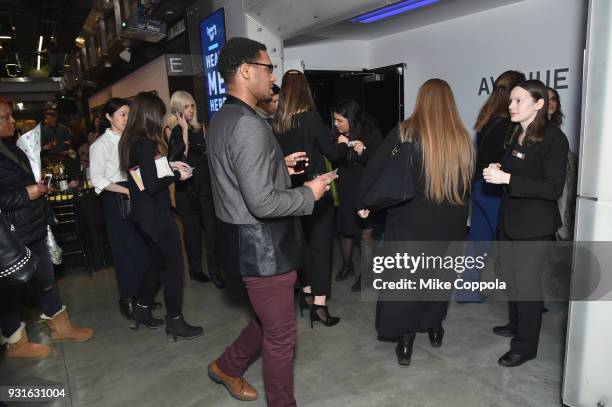 Guests attend Opening Act's 12th Annual Benefit Play Reading "Hear Me Here" At New World Stages on March 13, 2018 in New York City.