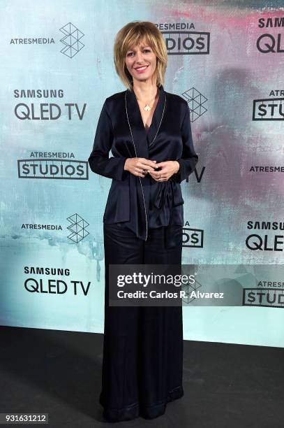 Susana Griso attends the Atresmedia Studios photocall at the Barcelo Theater on March 13, 2018 in Madrid, Spain.