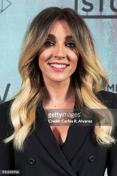 Anna Simon attends the Atresmedia Studios photocall at the Barcelo Theater on March 13, 2018 in Madrid, Spain.