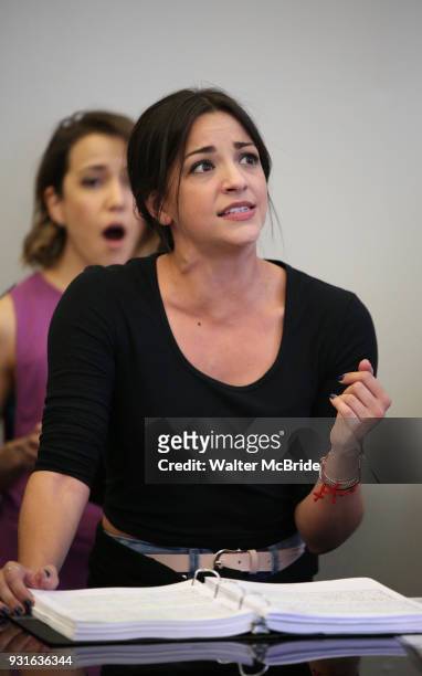 Ana Villafane during the Broadway Center Stage Rehearsal for 'In the Heights' on March 13, 2018 at Baryshnikov Arts Center in New York City.