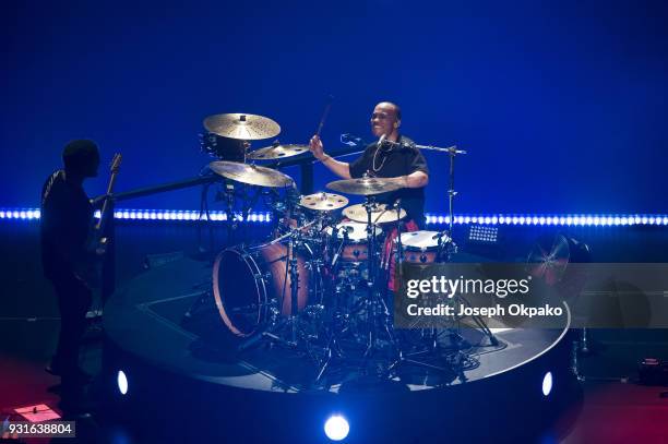 Anderson Paak performs at Brixton Academy on March 13, 2018 in London, England.