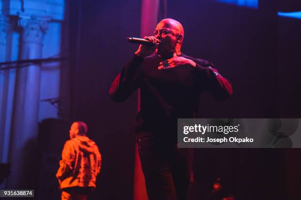 Dr. Dre performs at Brixton Academy on March 13, 2018 in London, England.