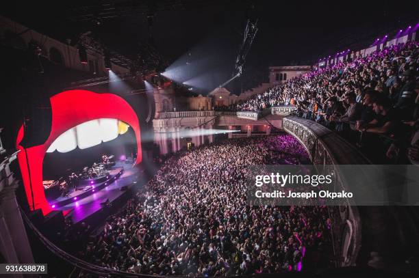 Anderson Paak performs at Brixton Academy on March 13, 2018 in London, England.