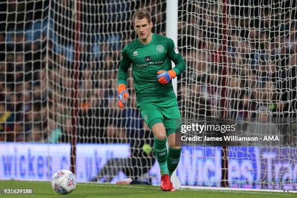 Alex Smithies of Queens Park Rangers during the Sky Bet Championship match between Aston Villa and Queens Park Rangers at Villa Park on March 13,...