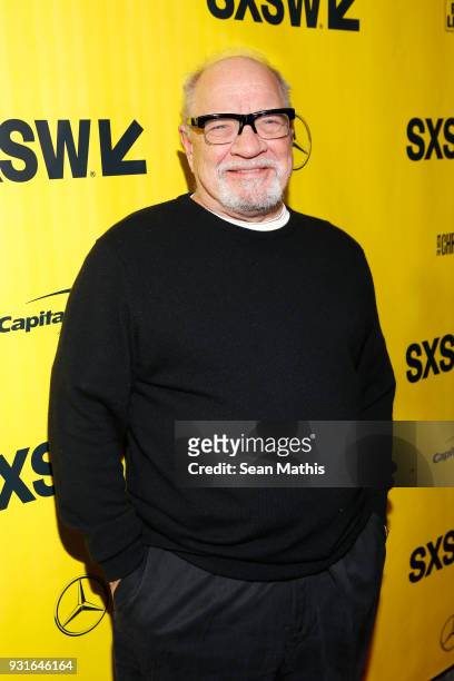 Paul Schrader attends the premiere of "First Reformed" during SXSW at Elysium on March 13, 2018 in Austin, Texas.