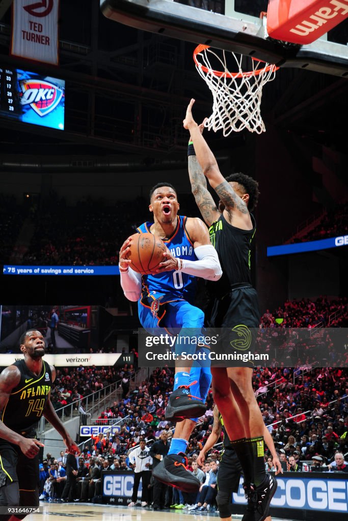 Oklahoma City Thunder v Atlanta Hawks