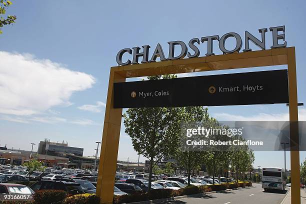 Sign of Chadstone Shopping Centre is seen after the official reopening of the Chadstone Shopping Centre on November 18, 2009 in Melbourne, Australia.