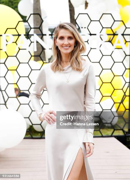 Kate Waterhouse attends the Pandora Gold Party at The Calyx on March 14, 2018 in Sydney, Australia.