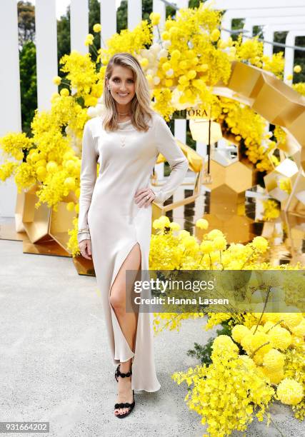 Kate Waterhouse attends the Pandora Gold Party at The Calyx on March 14, 2018 in Sydney, Australia.