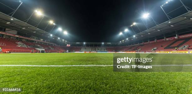 General view prior the Second Bundesliga match between FC Ingolstadt 04 and VfL Bochum 1848 at Audi Sportpark on March 5, 2018 in Ingolstadt, Germany.