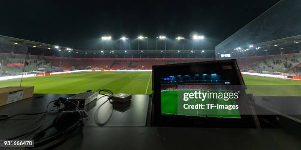 General view prior the Second Bundesliga match between FC Ingolstadt 04 and VfL Bochum 1848 at Audi Sportpark on March 5, 2018 in Ingolstadt, Germany.