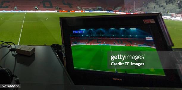 General view prior the Second Bundesliga match between FC Ingolstadt 04 and VfL Bochum 1848 at Audi Sportpark on March 5, 2018 in Ingolstadt, Germany.