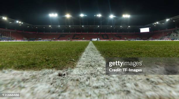 General view prior the Second Bundesliga match between FC Ingolstadt 04 and VfL Bochum 1848 at Audi Sportpark on March 5, 2018 in Ingolstadt, Germany.