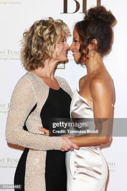 Sherri Saum and Teri Polo attend A Legacy Of Changing Lives Presented By The Fulfillment Fund at The Ray Dolby Ballroom at Hollywood & Highland...