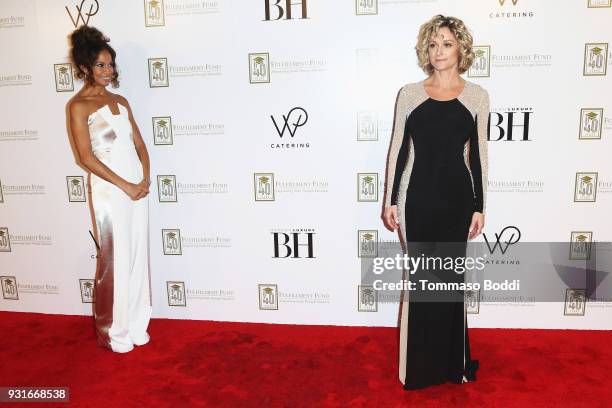 Sherri Saum and Teri Polo attend A Legacy Of Changing Lives Presented By The Fulfillment Fund at The Ray Dolby Ballroom at Hollywood & Highland...