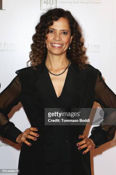 Erica Gimpel attends A Legacy Of Changing Lives Presented By The Fulfillment Fund at The Ray Dolby Ballroom at Hollywood & Highland Center on March...