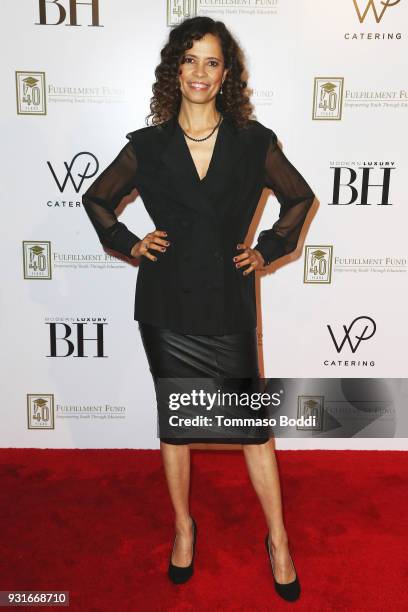 Erica Gimpel attends A Legacy Of Changing Lives Presented By The Fulfillment Fund at The Ray Dolby Ballroom at Hollywood & Highland Center on March...