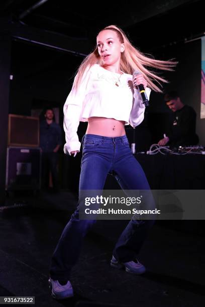 Bad Gyal performs onstage at the Music Opening Party during SXSW at The Main on March 13, 2018 in Austin, Texas.