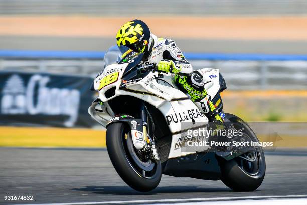 Angel Nieto Team's rider Alvaro Bautista of Spain rides during the MotoGP Official Test at Chang International Circuit on 17 February 2018, in...